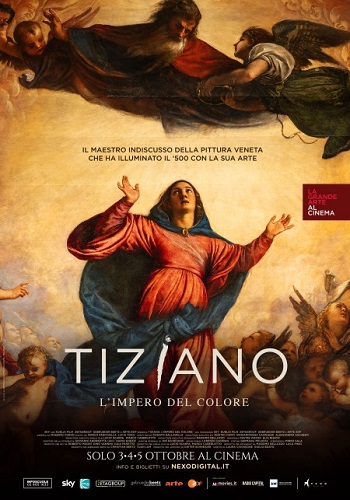 Poster film Tiziano. L’impero del colore.