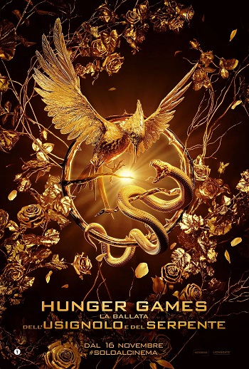 Poster film Hunger Games: La ballata dell'usignolo e del serpente