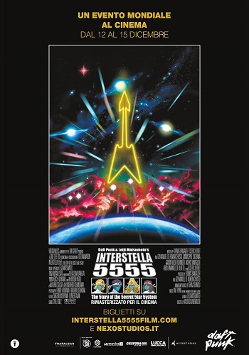 Poster film Interstella 5555: The 5tory of the 5ecret 5tar 5ystem