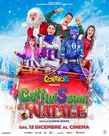 Poster film Me Contro Te Cattivissimi a Natale