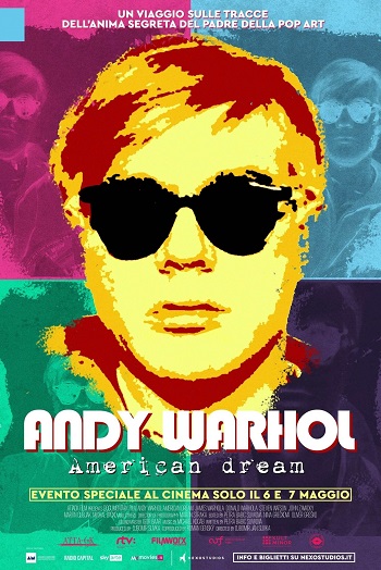 Poster film Andy Warhol. American Dream