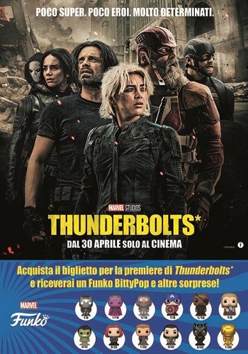 Poster for Thunderbolts* + Funko BittyPop