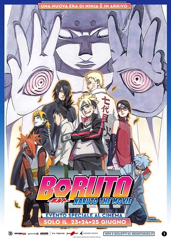 Poster film BORUTO: NARUTO THE MOVIE